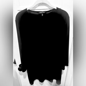 Slinky Brand Tunic Top Blouse Size Large Brand New Without Tags